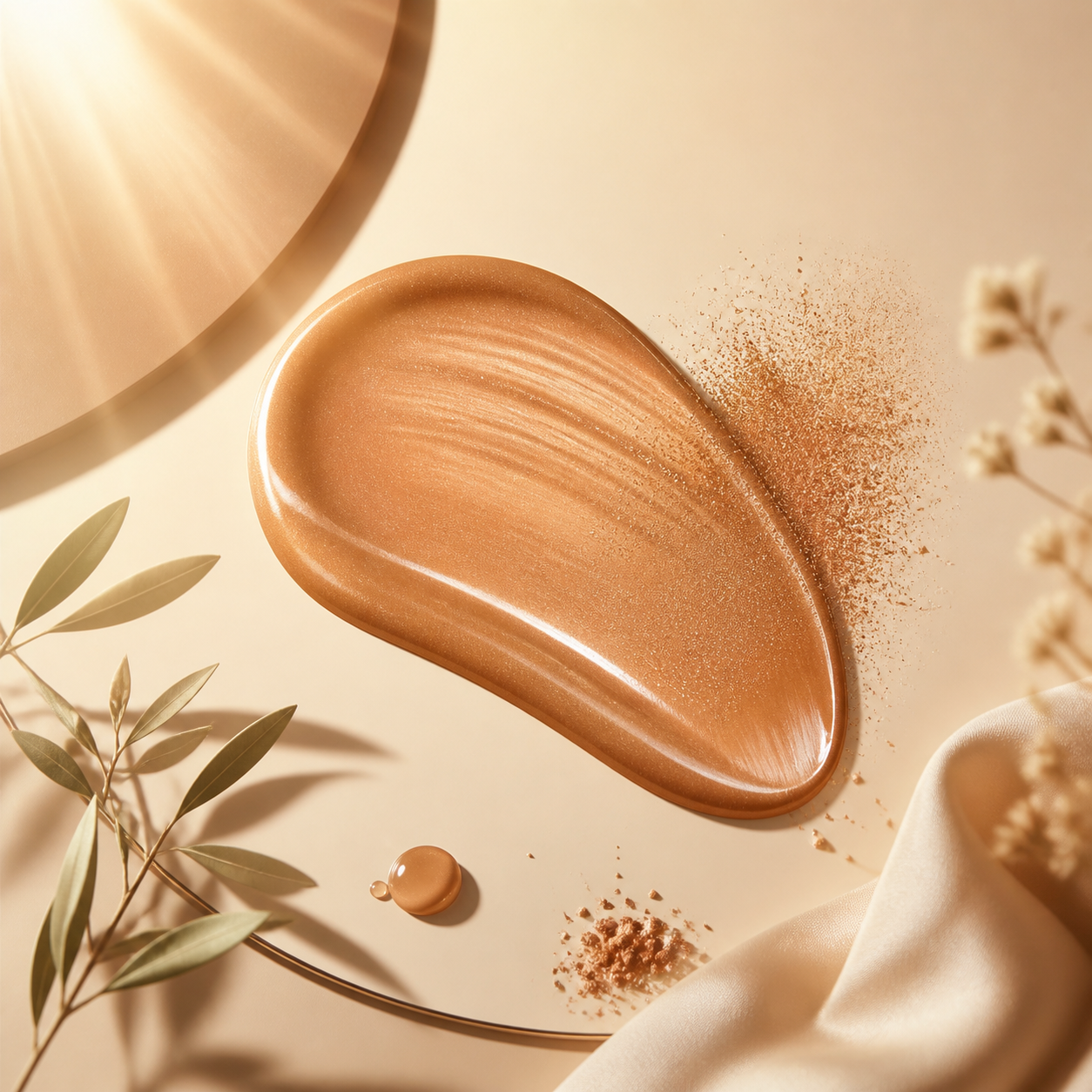 Иллюстрация оттенка Caramel