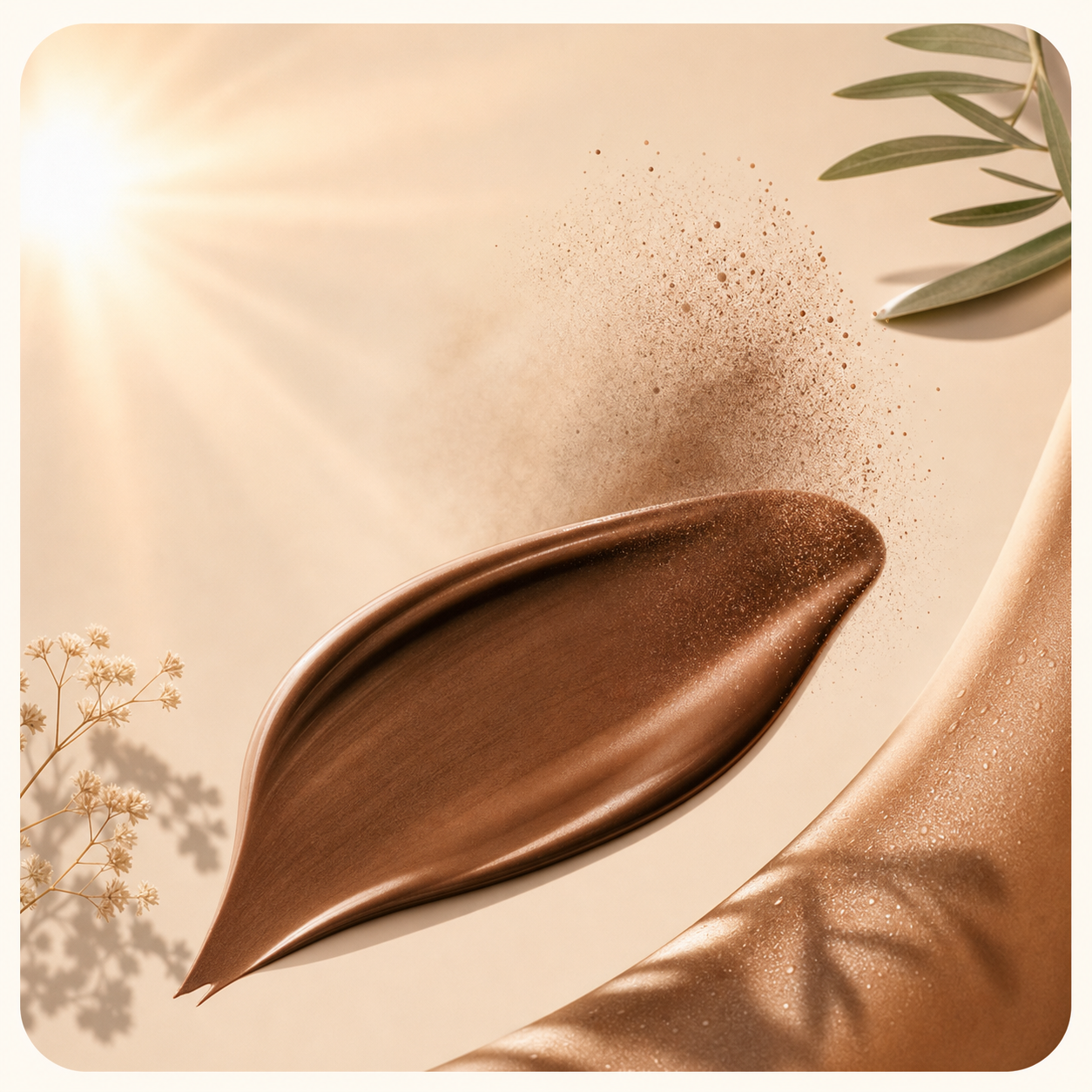 Иллюстрация оттенка Oliva